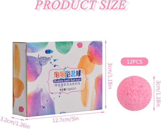 12 X Boule De Bain Aux Huiles Essentielles Naturelles