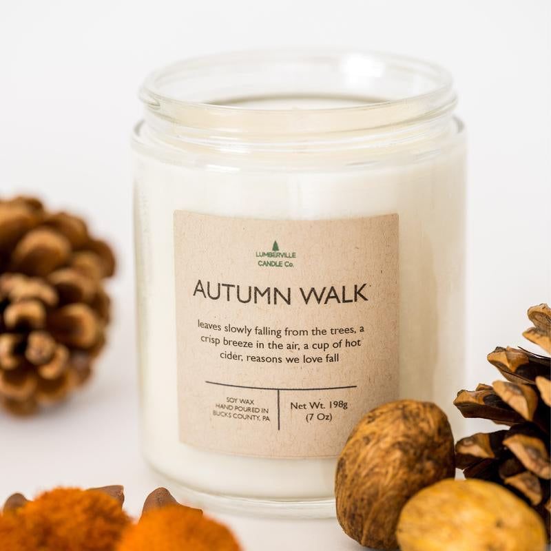 All Natural Soy Wax Candle | 8Oz Soy Candle | Fall Candle | Autumn Candle | Farmhouse Style Candle | Rustic Candle | Candle Gift