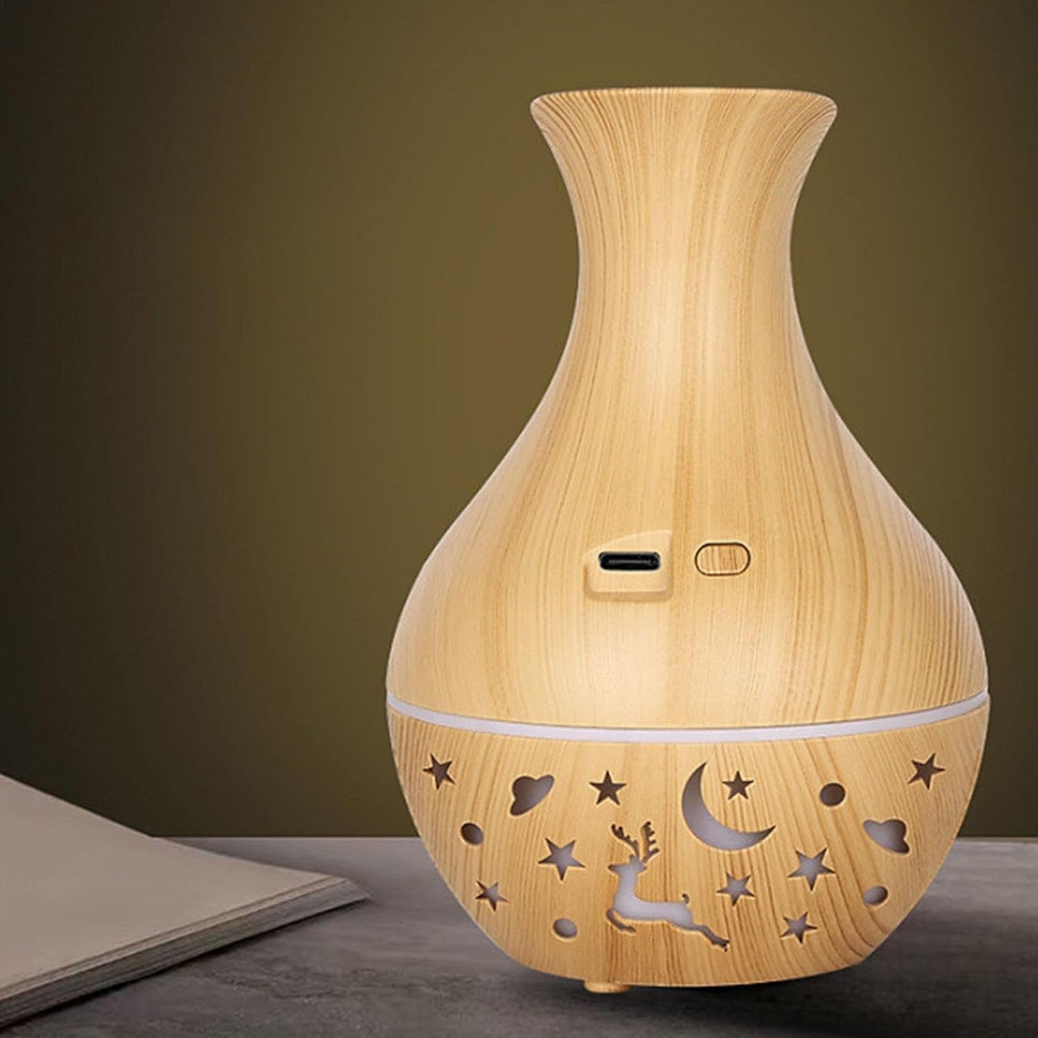 Diffuseur Aromatherapie LED Coloré, 200 Ml