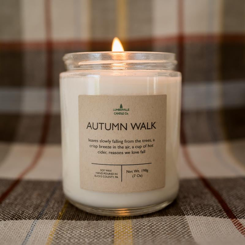 All Natural Soy Wax Candle | 8Oz Soy Candle | Fall Candle | Autumn Candle | Farmhouse Style Candle | Rustic Candle | Candle Gift