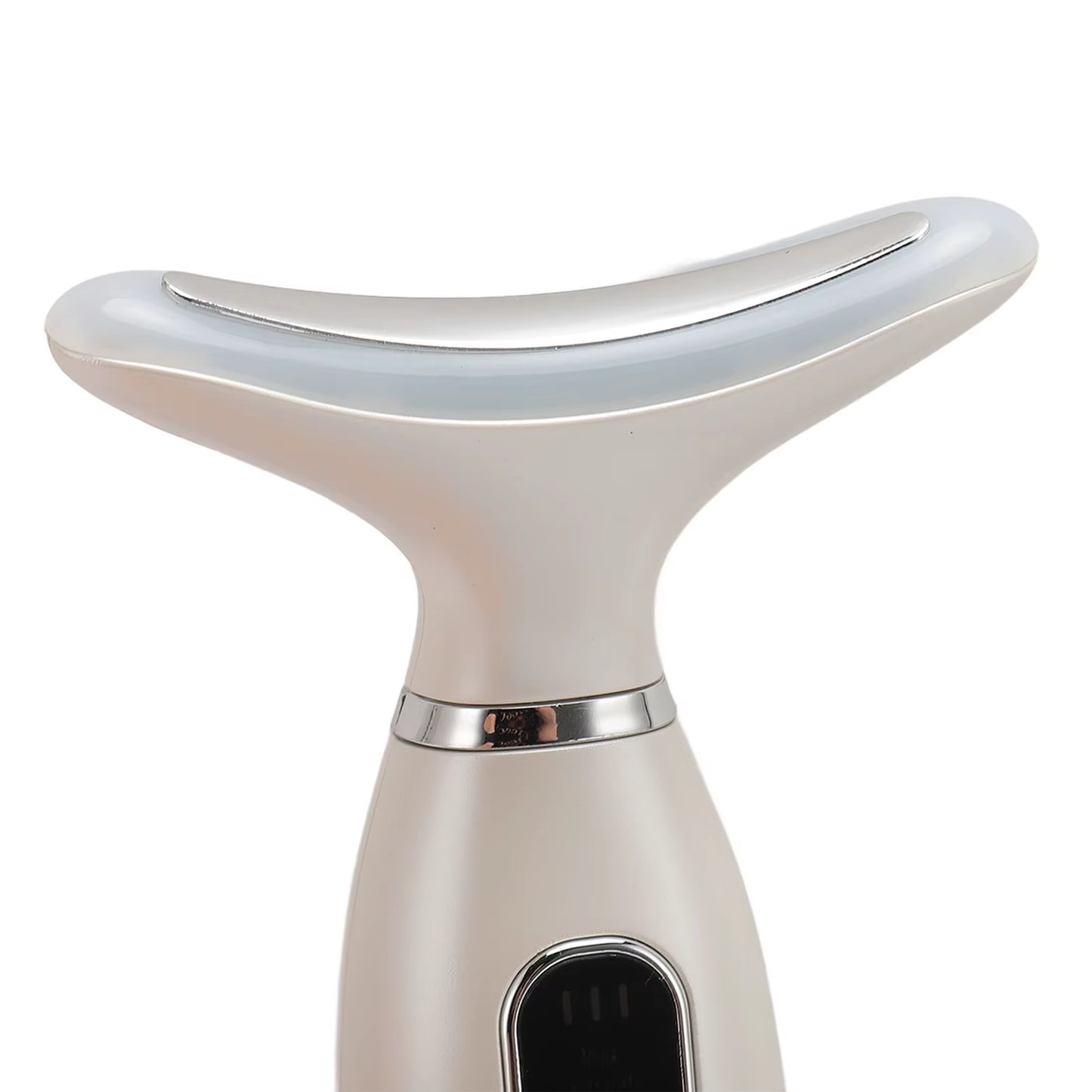 Appareil de Massage Facial Chauffant & Vibrant – Soin Raffermissant du Visage et du Cou, Stimulation & Éclat de la Peau