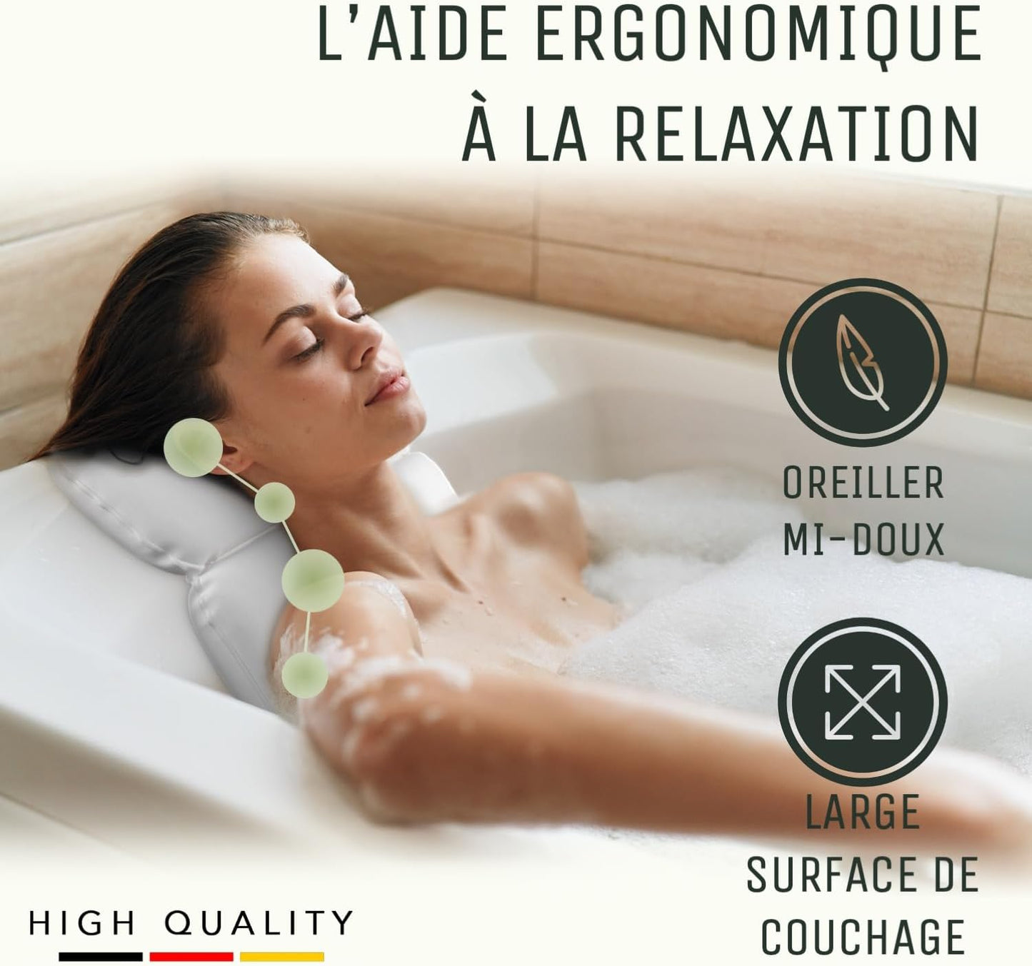 Silverrack Coussin De Baignoire Doux