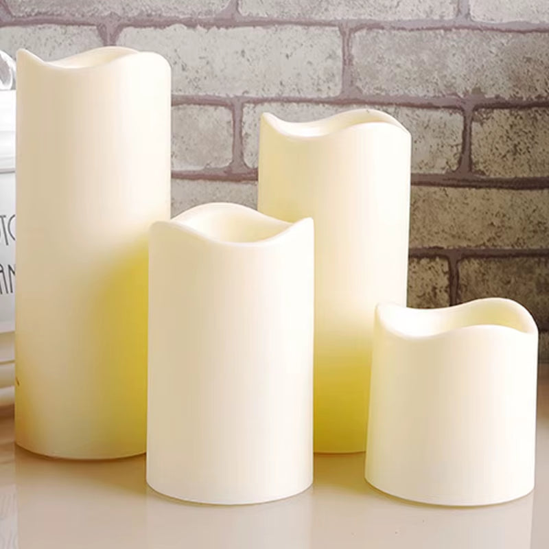 Bougie LED Scintillante Sans Flamme – Effet Flamme Réaliste | Ambiance Chaleureuse & Sécurisée pour la Maison