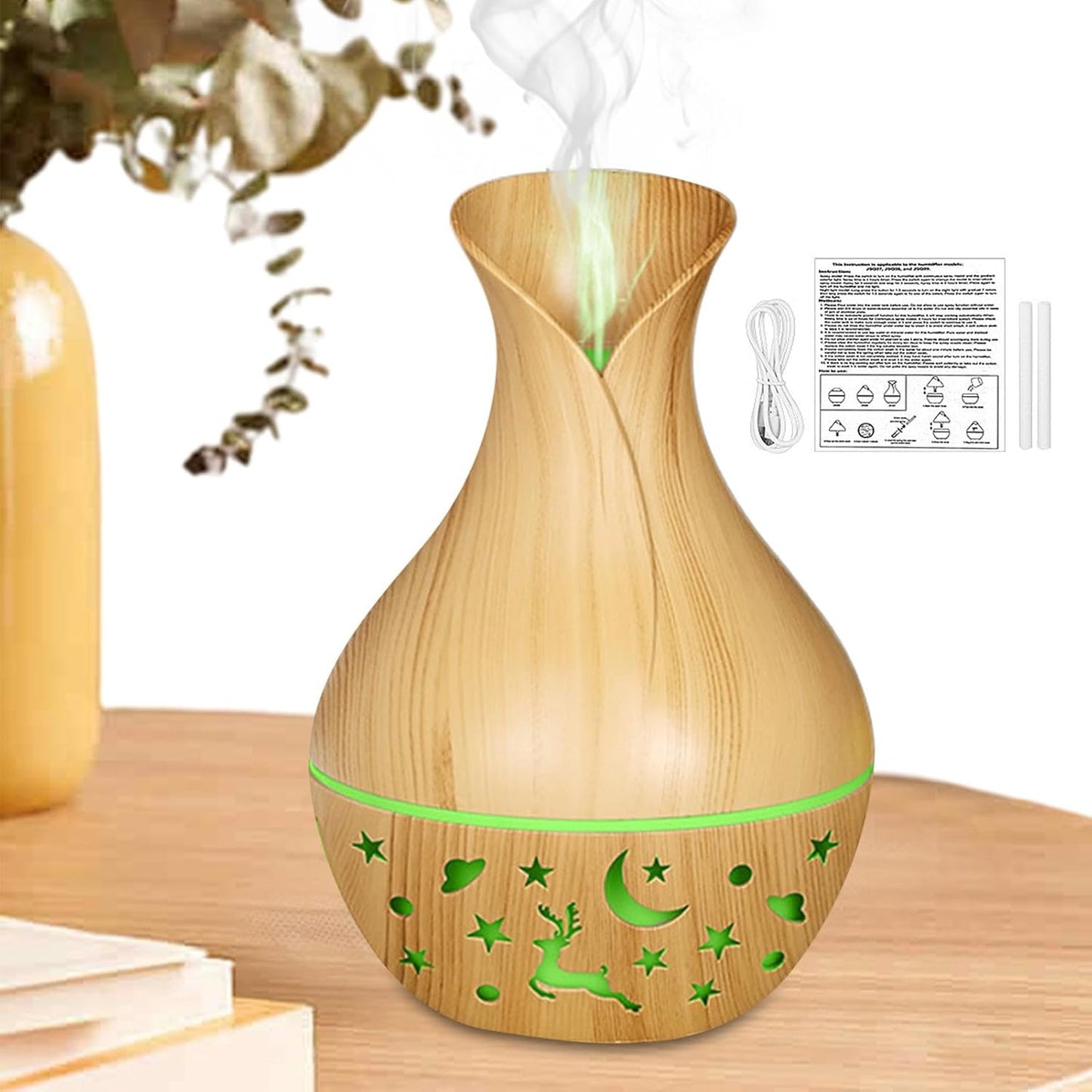 Diffuseur Aromatherapie LED Coloré, 200 Ml 