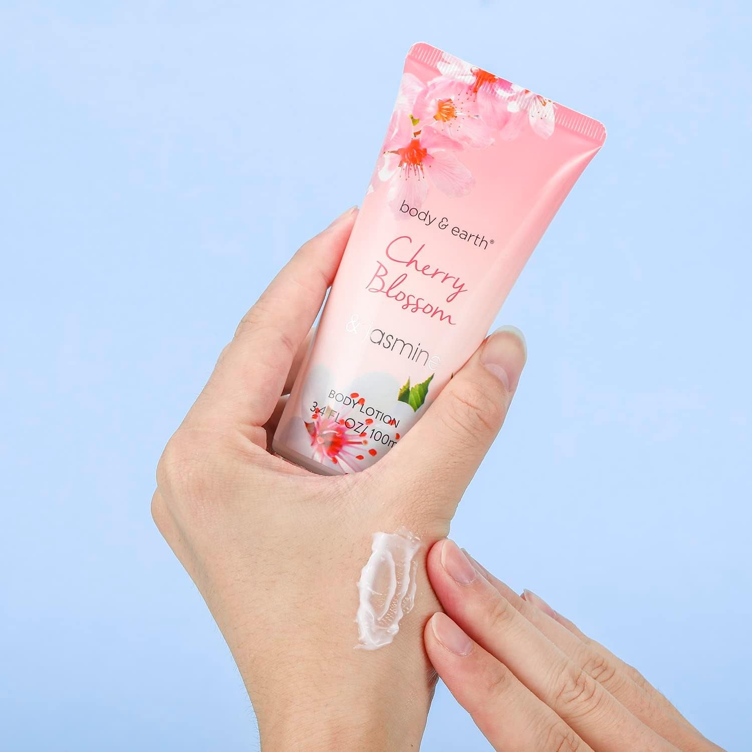 Coffret Bain Femme – 8 Pièces au Parfum Fleur de Cerisier & Jasmin – Baignoire Décorative – Idée Cadeau Bien-Être