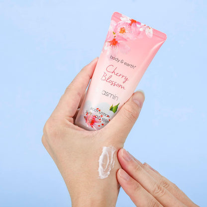 Coffret Bain Femme – 8 Pièces au Parfum Fleur de Cerisier & Jasmin – Baignoire Décorative – Idée Cadeau Bien-Être