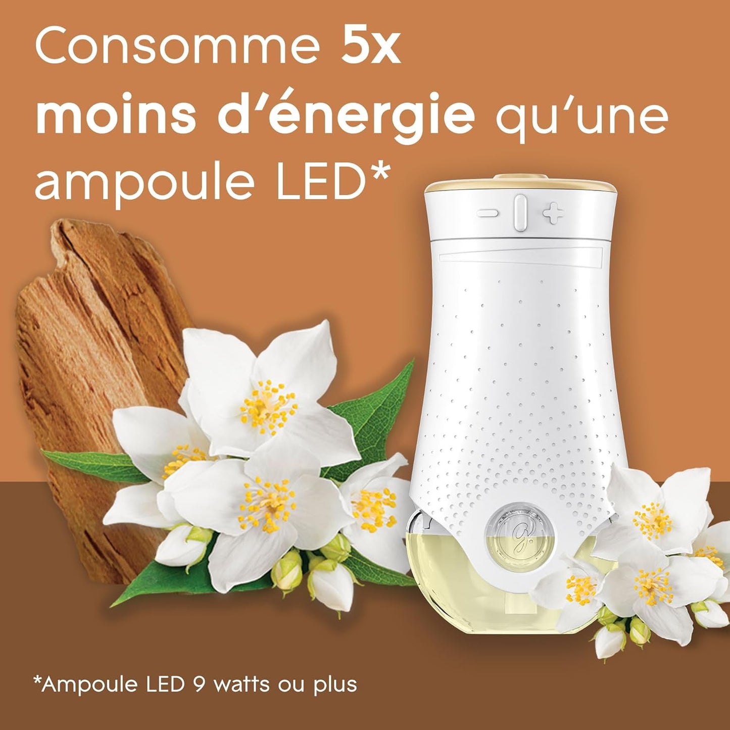 Diffuseur Électrique d’Huiles Parfumées – Parfum d’Ambiance Naturel et Élégant | Jusqu’à 120 Jours de Fraîcheur