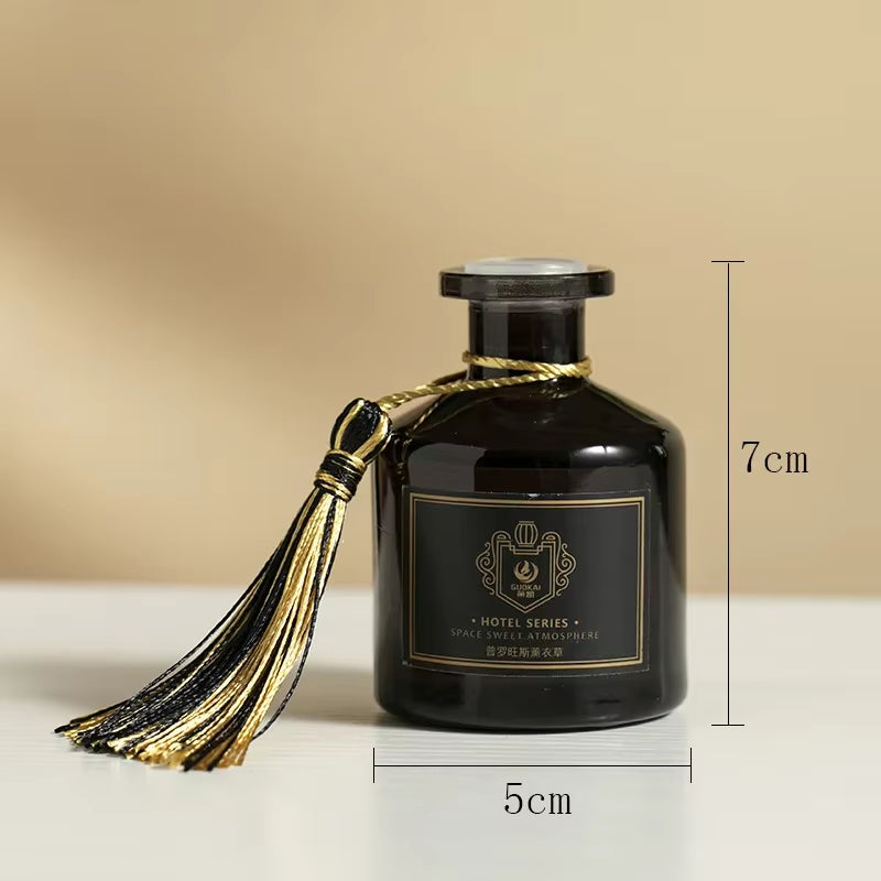 50Ml Reed Diffuser Sets with Fragrance Expanding Stick Healton Homestay Hotel Rattan Aromatherapy Air Freshener Home Fragrance