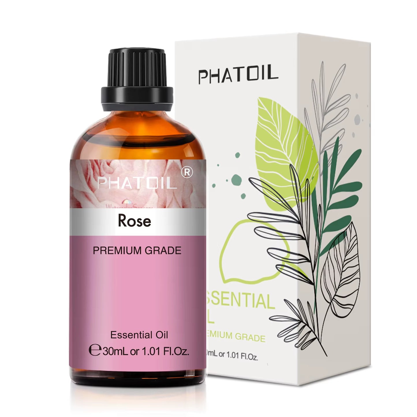 1PCS Aromatherapy Essential Oil 30Ml Lemon Eucalyptus Lavender Bergamot Jasmine Juniper Rose Vanilla Aroma Essential Oil