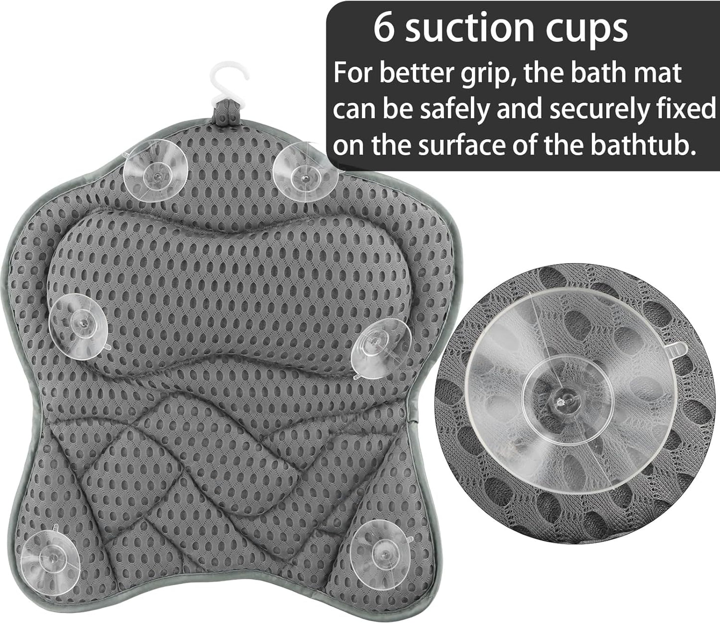 Shengxi Oreiller De Bain Ergonomique