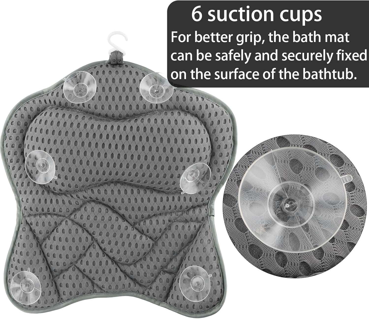 Shengxi Oreiller De Bain Ergonomique