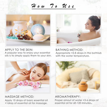 Huile essentielle naturelle 100 % pure – Lavande, Eucalyptus, Vanille, Santal, Jasmin, Citronnelle, Cannelle et plus | MAYJAM® Aromathérapie Premium