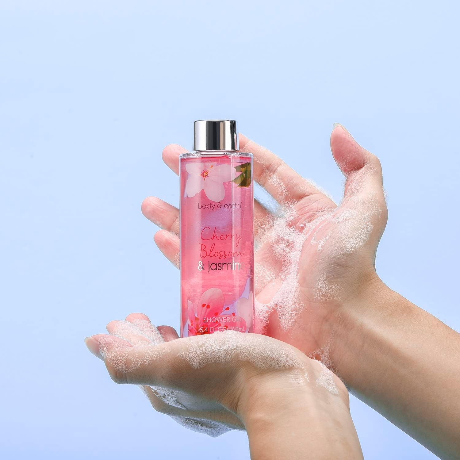 Coffret Bain Femme – 8 Pièces au Parfum Fleur de Cerisier & Jasmin – Baignoire Décorative – Idée Cadeau Bien-Être