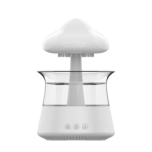 Diffuseur Relax Cloud Rain – Brumisateur Design Nuage, Lumière d’Ambiance & Aromathérapie