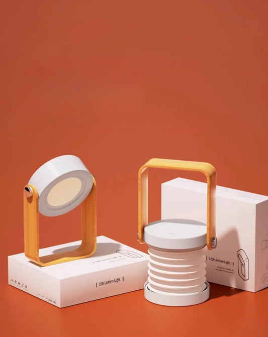 Lampe de Chevet Pliable Scandinave – Design Minimaliste, Rechargeable et Portable