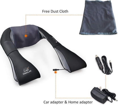 Shiatsu Masseur de Cou avec Chaleur – Appareil de Massage Cervical 3D pour Cou, Dos & Épaules – Relaxation & Bien-Être – Idée Cadeau