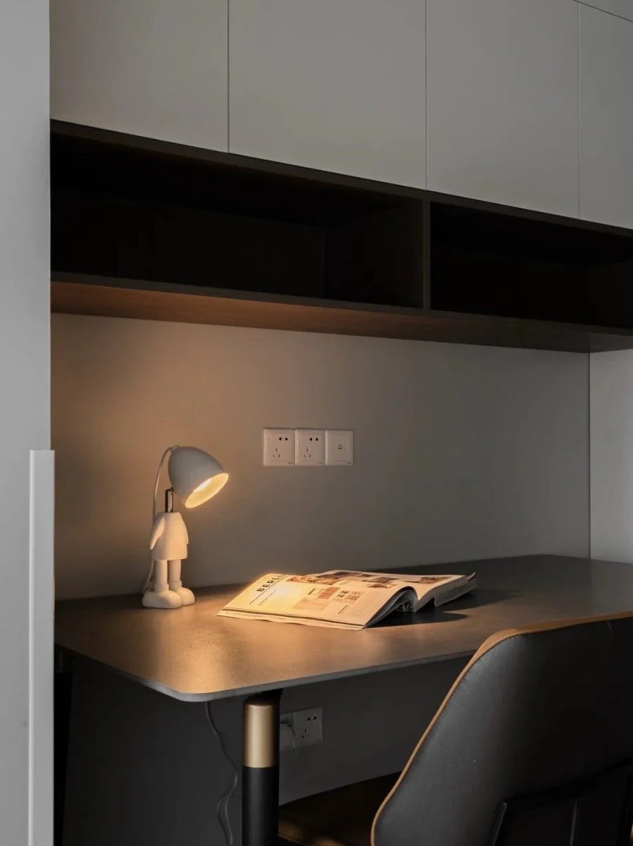 Lampe Chauffe-Bougie Électrique Lil Robot – Chauffe-Cire Sans Flamme pour Grandes Bougies – Lumière Ambiance & Diffusion Parfumée