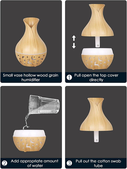 Diffuseur Aromatherapie LED Coloré, 200 Ml 