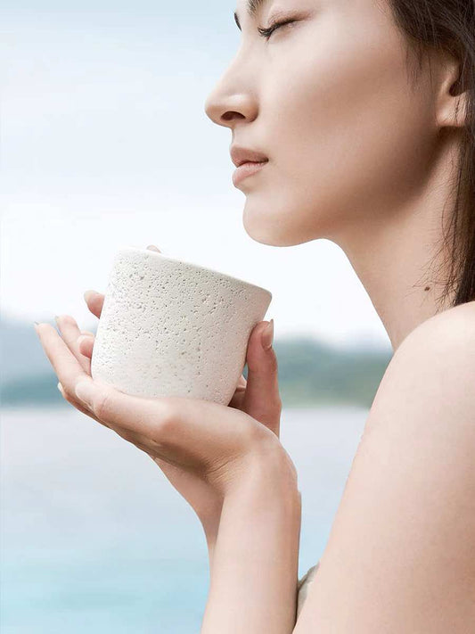 Bougie parfumée à la cire de soja et mèche en bois