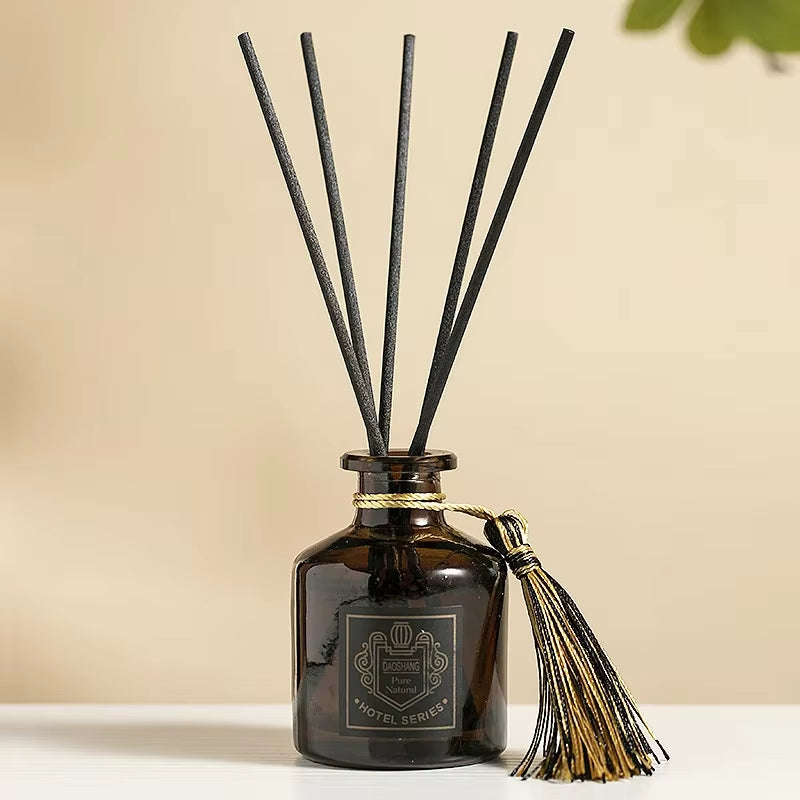 50Ml Reed Diffuser Sets with Fragrance Expanding Stick Healton Homestay Hotel Rattan Aromatherapy Air Freshener Home Fragrance