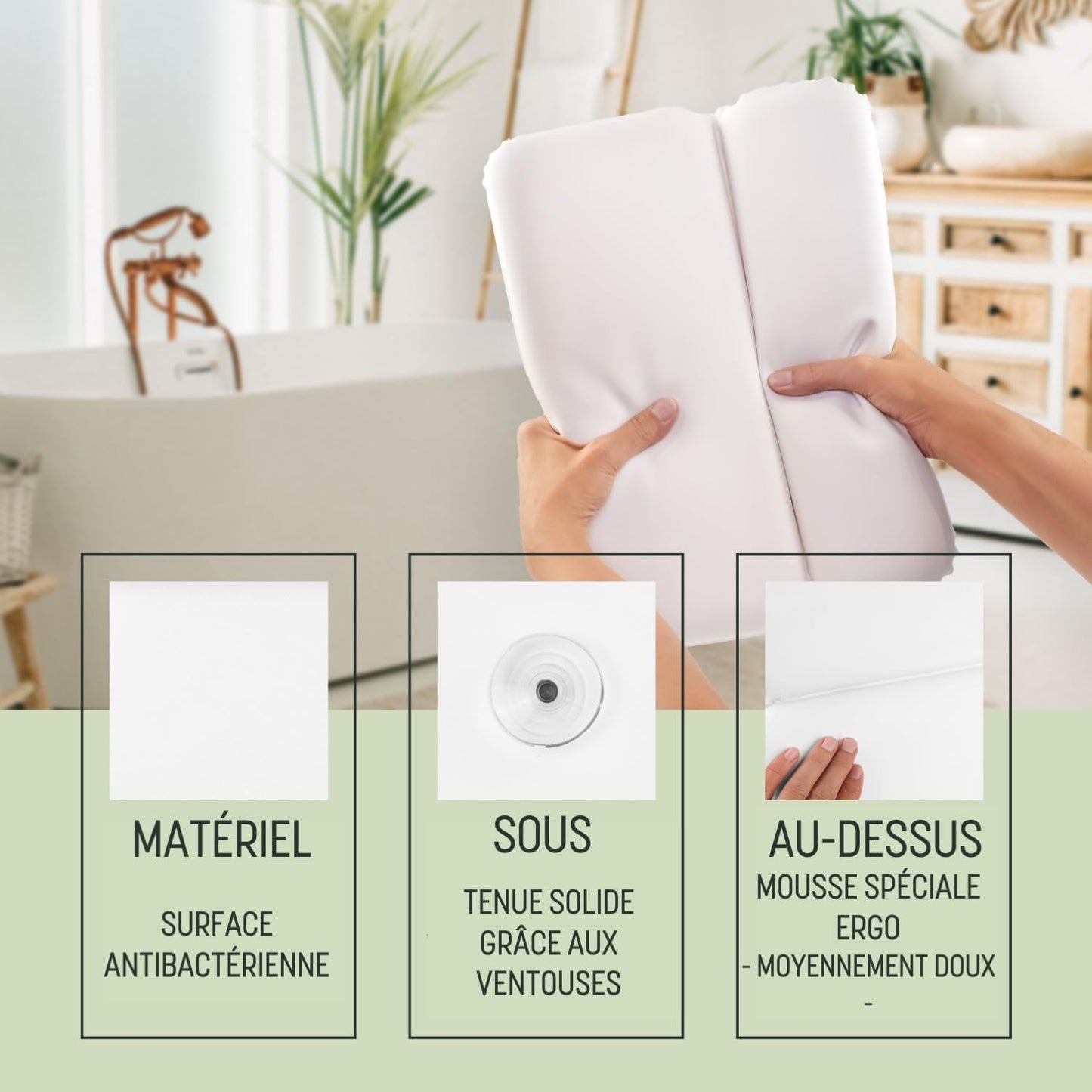 Silverrack Coussin De Baignoire Doux 