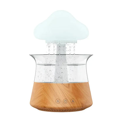 Diffuseur Relax Cloud Rain – Brumisateur Design Nuage, Lumière d’Ambiance & Aromathérapie