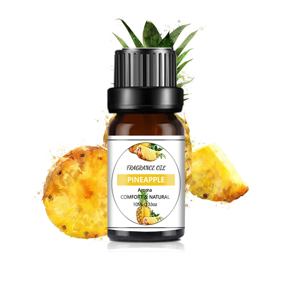 Huile essentielle Mangue Ananas 10 ml – Parfum fruité pour bougies et savons