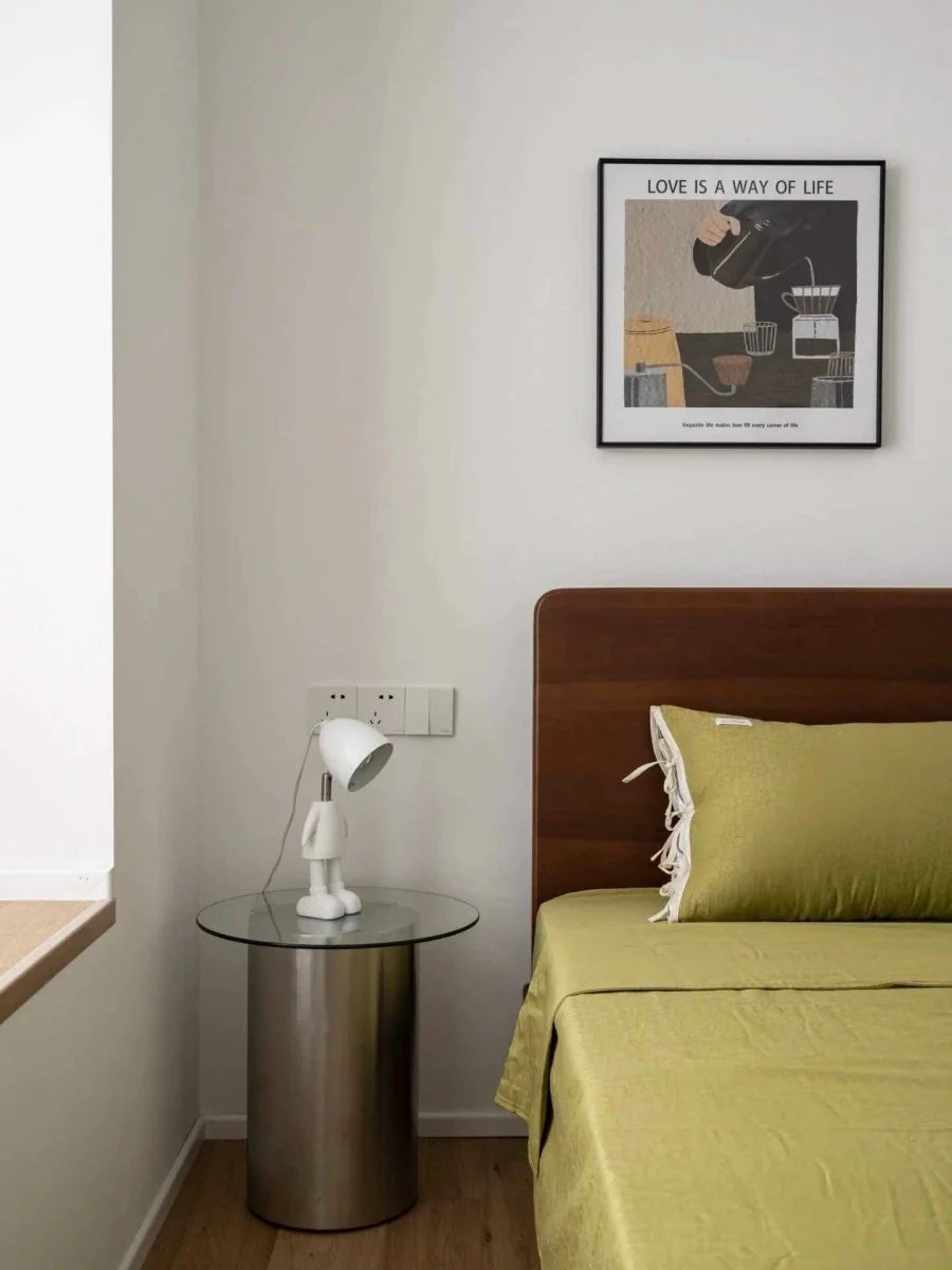 Lampe Chauffe-Bougie Électrique Lil Robot – Chauffe-Cire Sans Flamme pour Grandes Bougies – Lumière Ambiance & Diffusion Parfumée