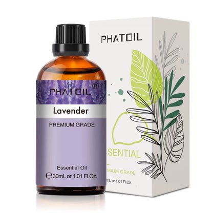 1PCS Aromatherapy Essential Oil 30Ml Lemon Eucalyptus Lavender Bergamot Jasmine Juniper Rose Vanilla Aroma Essential Oil