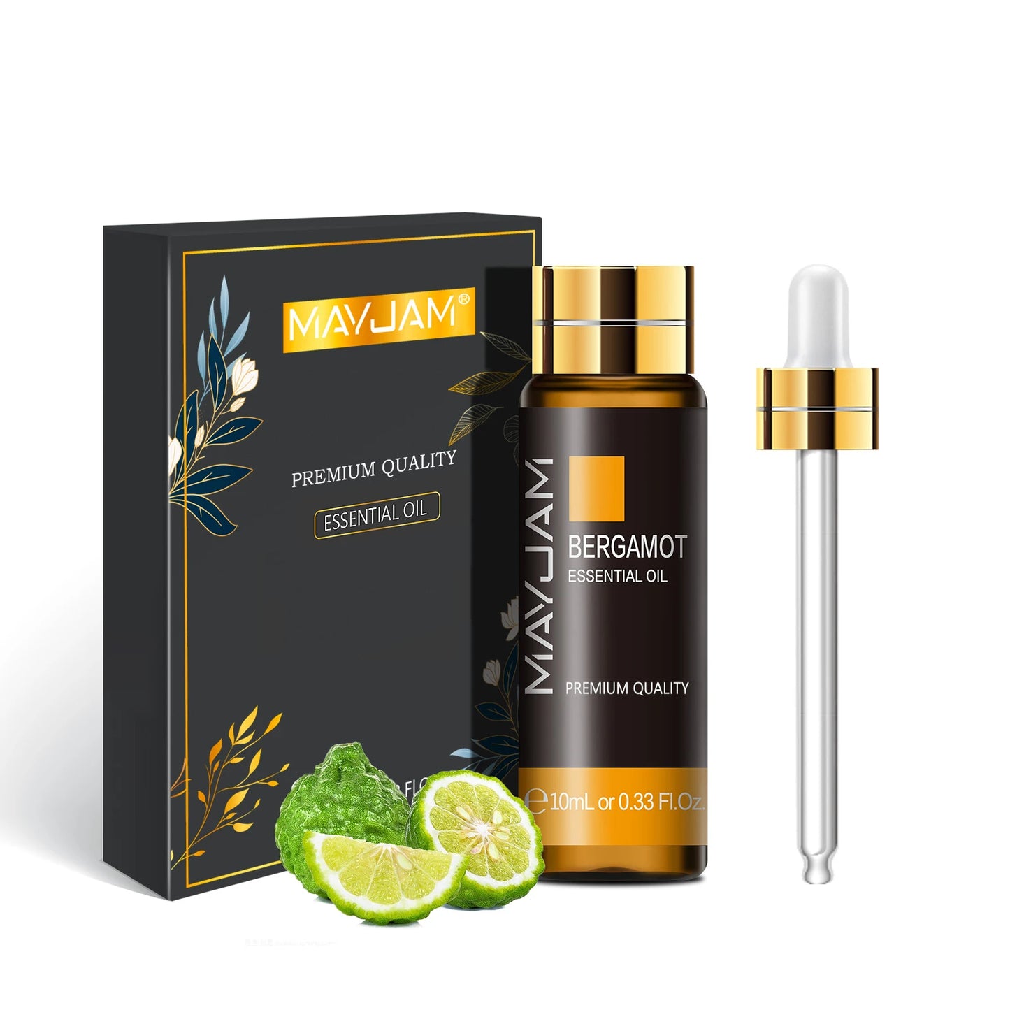 Huile essentielle naturelle 100 % pure – Lavande, Eucalyptus, Vanille, Santal, Jasmin, Citronnelle, Cannelle et plus | MAYJAM® Aromathérapie Premium