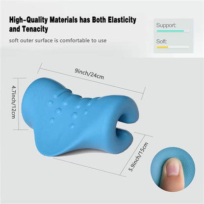 Appareil d’Étirement Cervical et de Relaxation – Oreiller d’Alignement du Cou et des Épaules, Soulagement Naturel et Correction Posturale