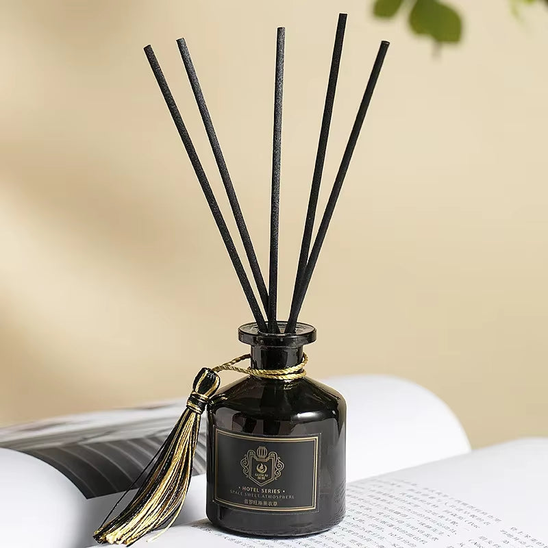 50Ml Reed Diffuser Sets with Fragrance Expanding Stick Healton Homestay Hotel Rattan Aromatherapy Air Freshener Home Fragrance