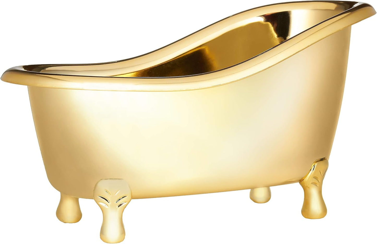 Coffret Bain Aloe Vera – 6 Pièces – Baignoire Décorative Doré/Vert – Cadeau Bien-Être Femme