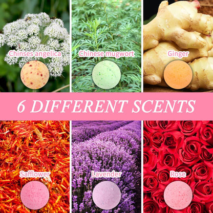 12 X Boule De Bain Aux Huiles Essentielles Naturelles