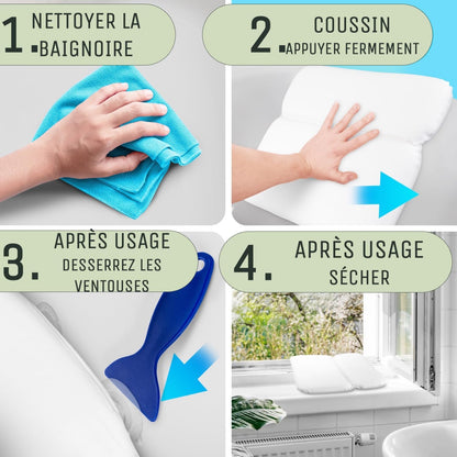 Silverrack Coussin De Baignoire Doux 