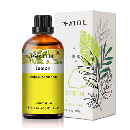 1PCS Aromatherapy Essential Oil 30Ml Lemon Eucalyptus Lavender Bergamot Jasmine Juniper Rose Vanilla Aroma Essential Oil